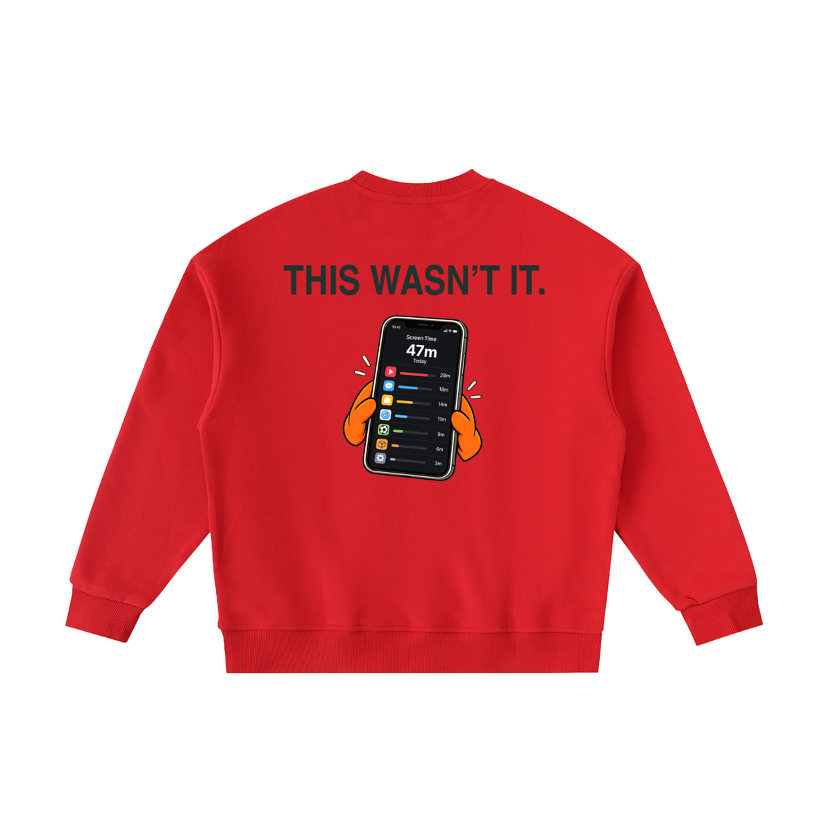 Opened My Phone for a Reason Kids’ Sweatshirt