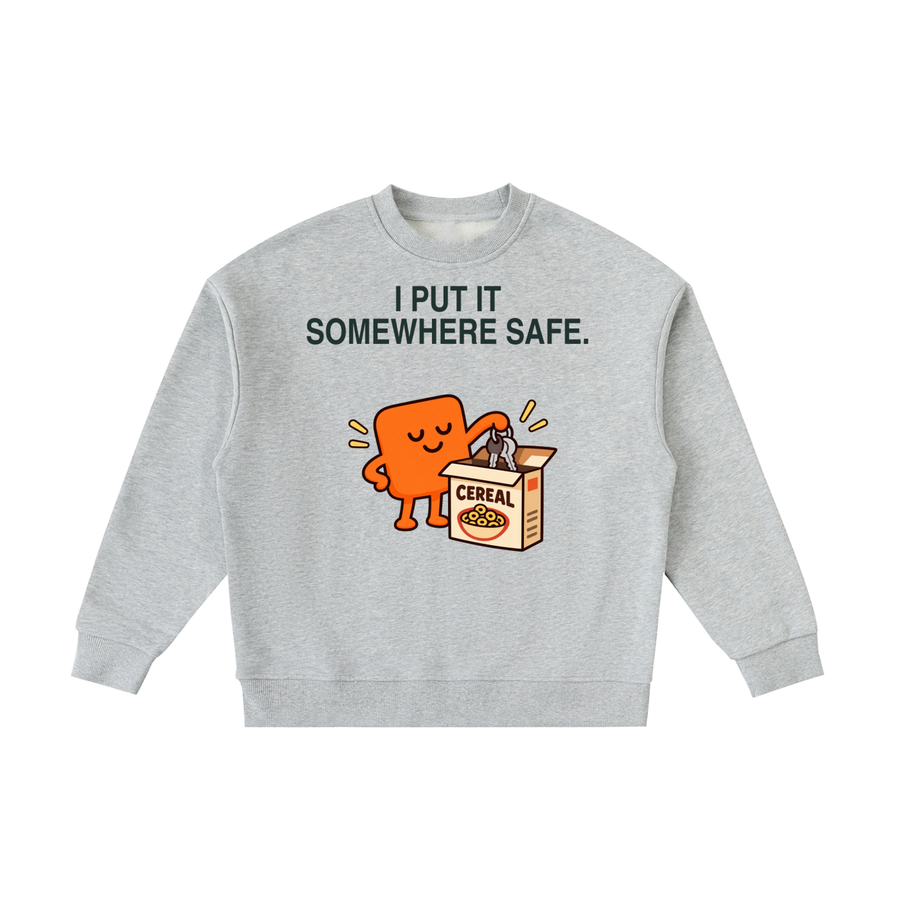 Put It Somewhere Safe Kids’ Sweatshirt