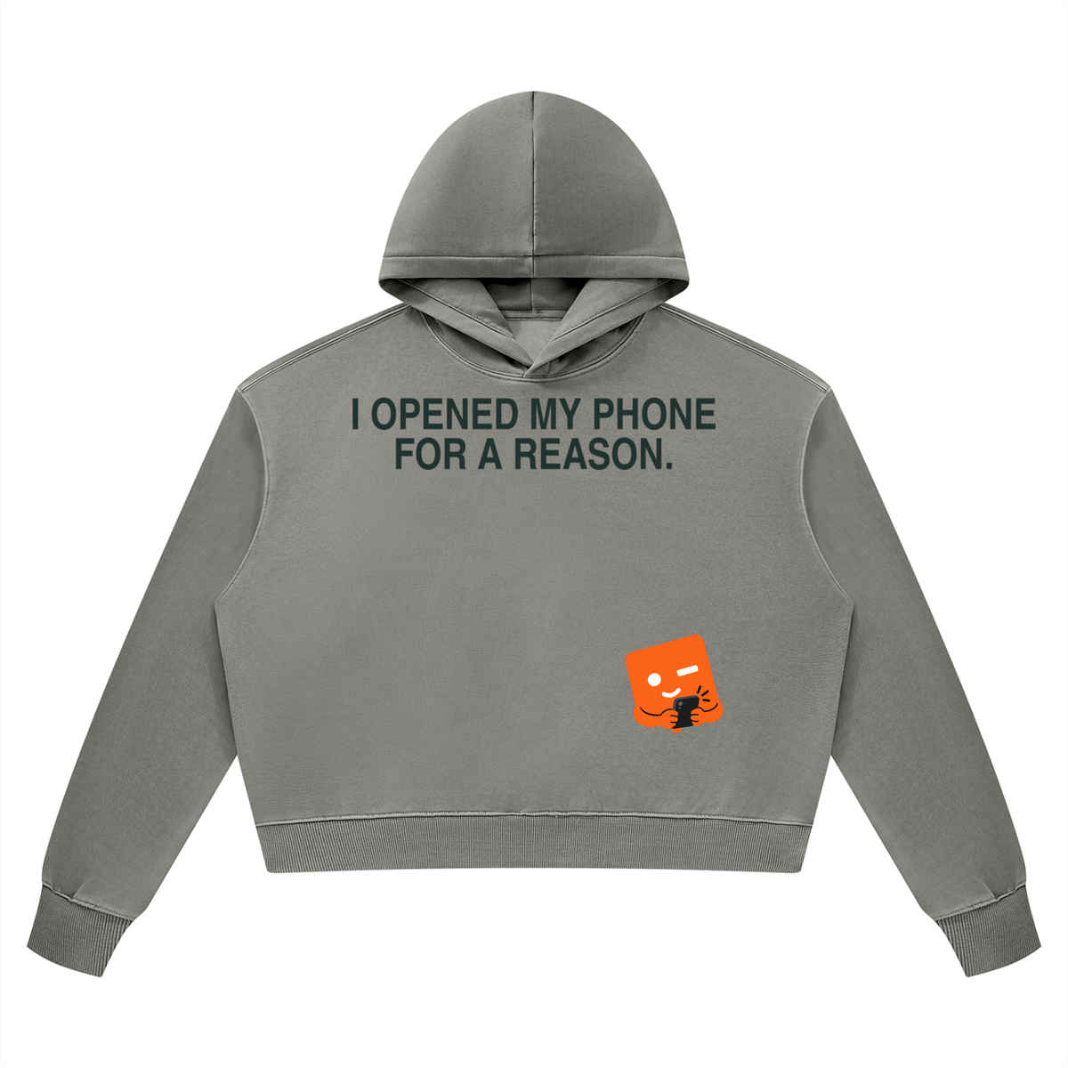Opened My Phone for a Reason Women’s Vintage Hoodie
