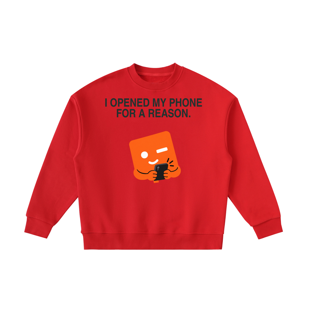 Opened My Phone for a Reason Kids’ Sweatshirt