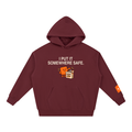 Put It Somewhere Safe Heavyweight Hoodie – Dark Colours