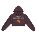Put It Somewhere Safe Cropped Hoodie