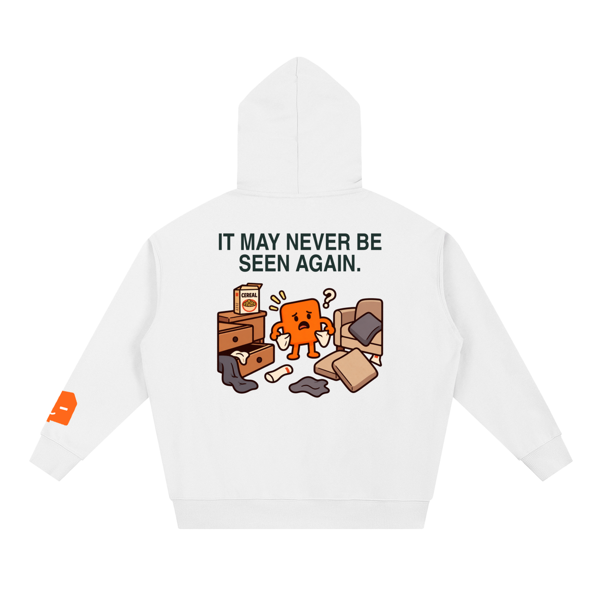 Put It Somewhere Safe Heavyweight Hoodie – Light Colours